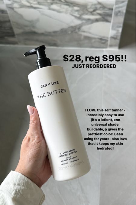 I LOVE this self tanner - incredibly easy to use (it’s a lotion), one universal shade, buildable, & gives the prettiest color! Been using for years- also love that it keeps my skin hydrated! Use HSN2024 for the extra $10 off! 

#LTKFindsUnder50 #LTKSaleAlert #LTKBeauty