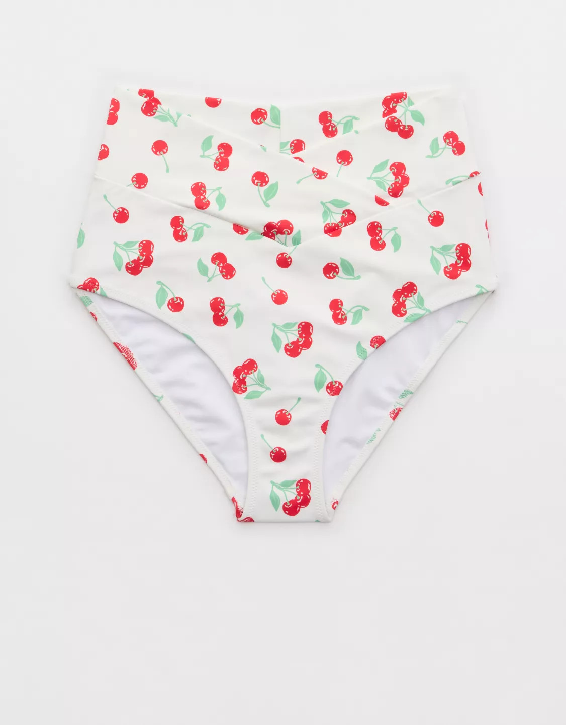 Aerie Crossover High Waisted Bikini Bottom | Aerie