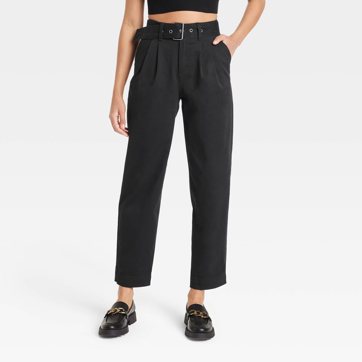 Women's Super High-Rise Tapered Chino Pants - A New Day™ | Target