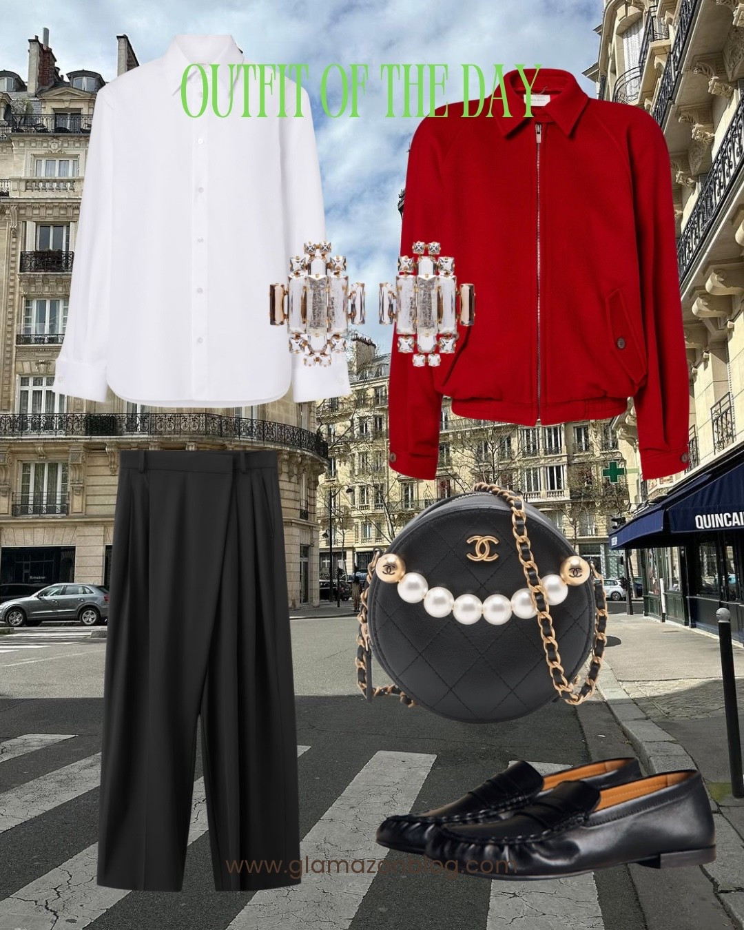 Loafers, red bomber, Magda butrym bomber, white shirt, mango trousers 

#LTKspring #LTKFashionMonth #LTKuk