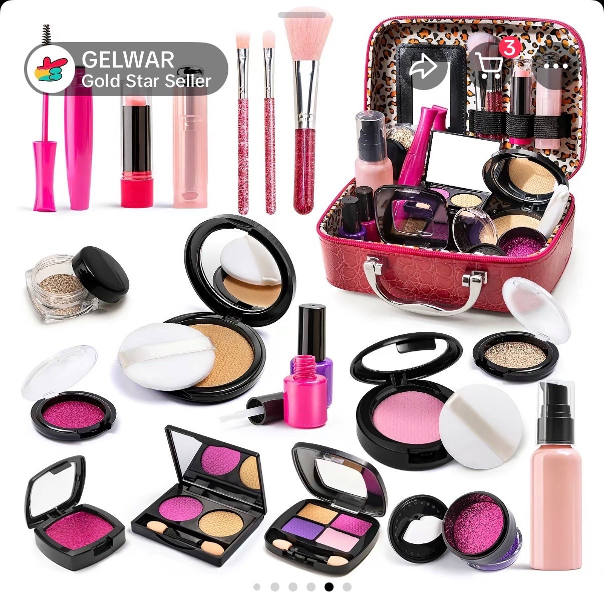 #toddlertoys #toddlergirls #pretendmaleup #makeuptoys #makeupset 