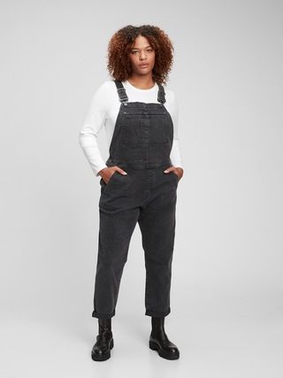 Slouchy Overalls With Washwell™ | Gap (CA)