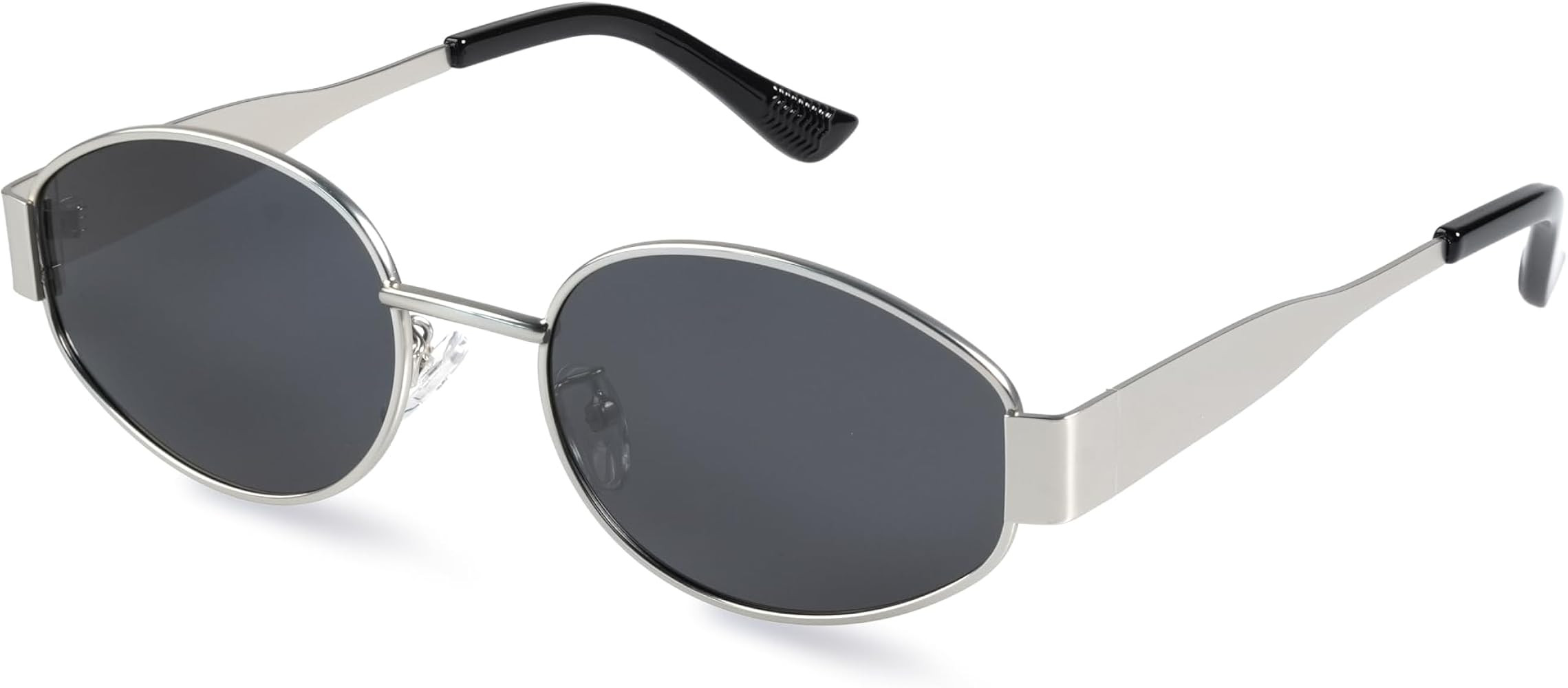livho 2025 Trendy Oval Sunglasses - Stylish Polarized Shades for Everyday - Retro Metal Frames | Amazon (US)