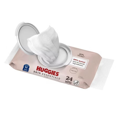 Huggies Skin Essentials Luxury Unscented Baby Wipes - 1pk (24ct total wipes) | Target