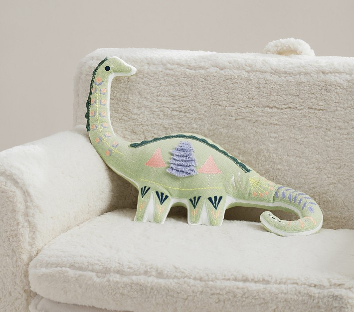 Dottie Dino Pillow | Pottery Barn Kids