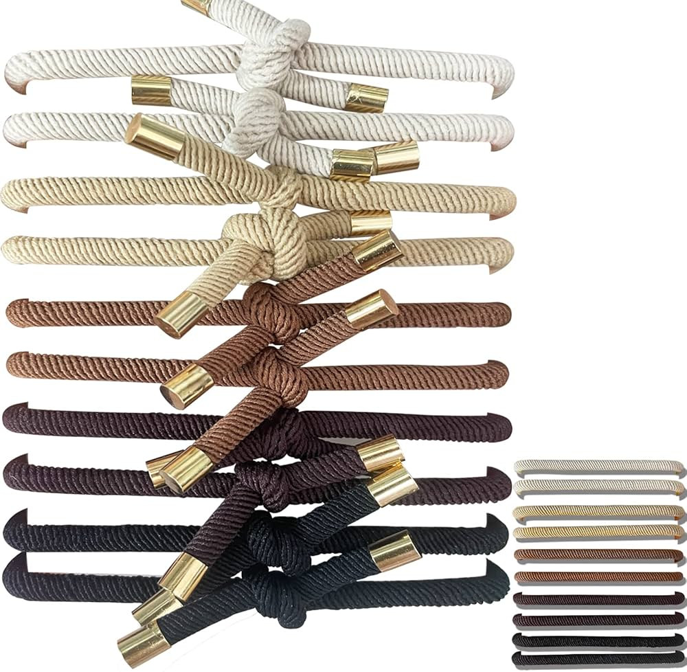 Hair SlideProof Knot Hair Tie Bracelets Elastics 10 Counts | Amazon (US)