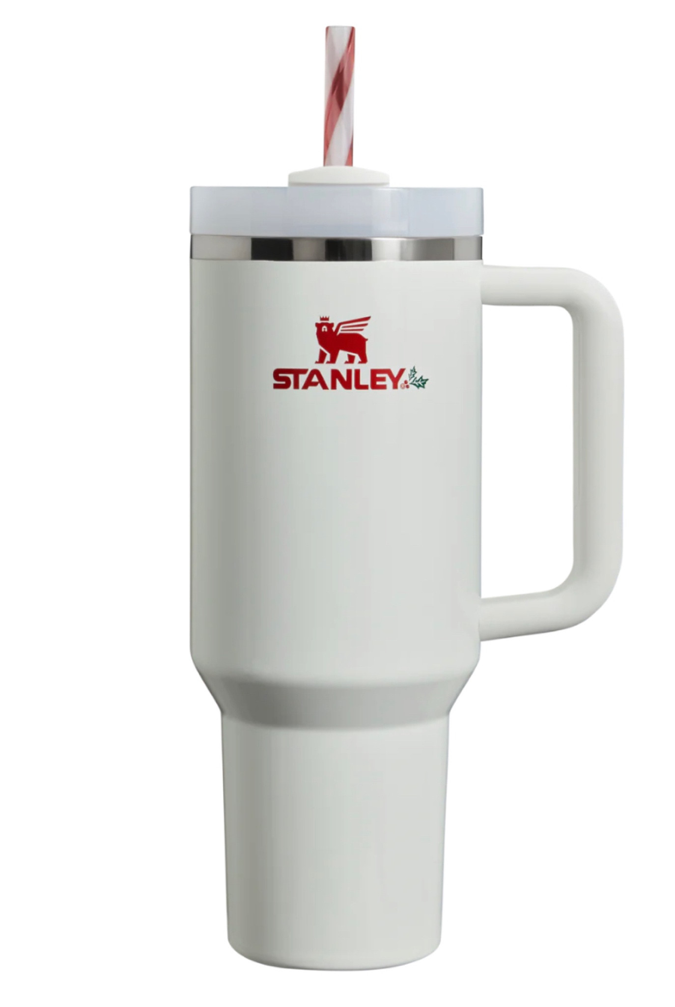 NEW Stanley cup Launching Nov. 27 @ 12am twisted mistletoe 
Peppermint straw
White 
40 oz cup with handle and straw 
Quencher 
Christmas gift idea 

#LTKGiftGuide #LTKSeasonal #LTKfindsunder50