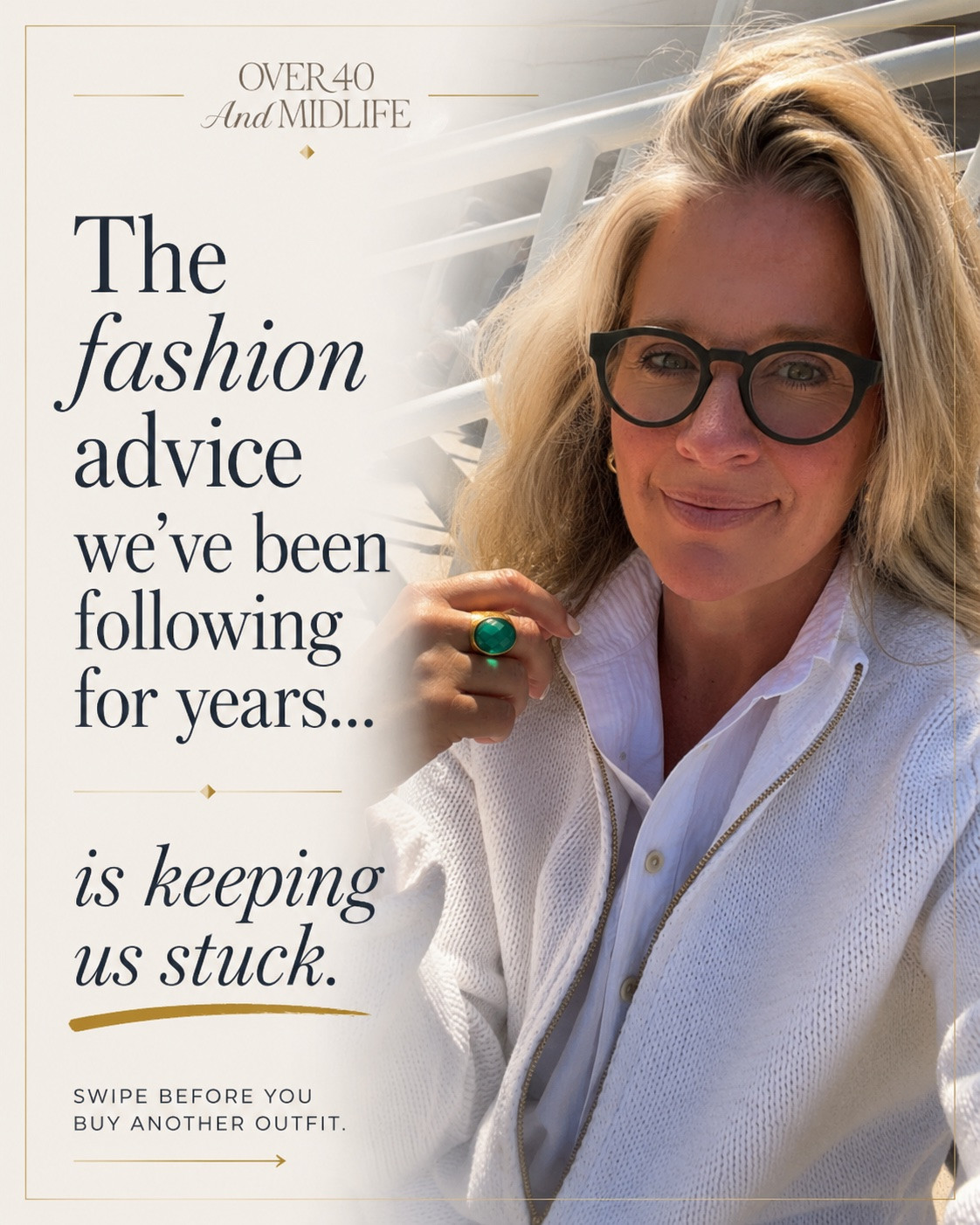 ✨Tap the bell, save and ❤️ for over 40 fashion, midlife style, midsize fashion and luxury looks for less. 

We’ve been taught to shop for colors, trends, and brands.

But very few of us were ever taught why some clothes instantly make us feel confident… while others never leave the closet.

That’s why I created Outfit Physics™.

It isn’t about having the perfect body.

It’s about understanding the design principles that make an outfit work with your body.

✨ Lift your eye upward.
✨ Skim instead of cling.
✨ Balance your proportions.
✨ Move with fabrics that flow instead of fight you.

This dress is a perfect example.

It defines without squeezing, skims instead of clinging, creates beautiful movement, and lets the print do the work—not your body.

Once you understand Outfit Physics™, shopping becomes easier, getting dressed becomes faster, and you’ll stop buying clothes that just sit in your closet.

Comment DRESS and I’ll send you the details.

👑 Helping you look good, feel good.

#OutfitPhysics #Over40Style #MidlifeStyle #MidsizeFashion #StyleOver40 #StyleOver50 #SummerDress #MaxiDress #FlatteringStyle #BellyFriendlyFashion #FashionOver40 #ClassicStyle #AgelessStyle #ConfidenceInStyle #WhatToWear #WardrobeEssentials #CapsuleWardrobe #ResortStyle #VacationStyle #EverydayStyle

#LTKOver40 #LTKMidsize #LTKPlusSize