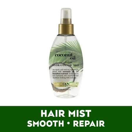 OGX Nourishing + Coconut Oil Weightless Hydrating Oil Hair Mist Leave-In Treatment 4 fl oz | Walmart (US)