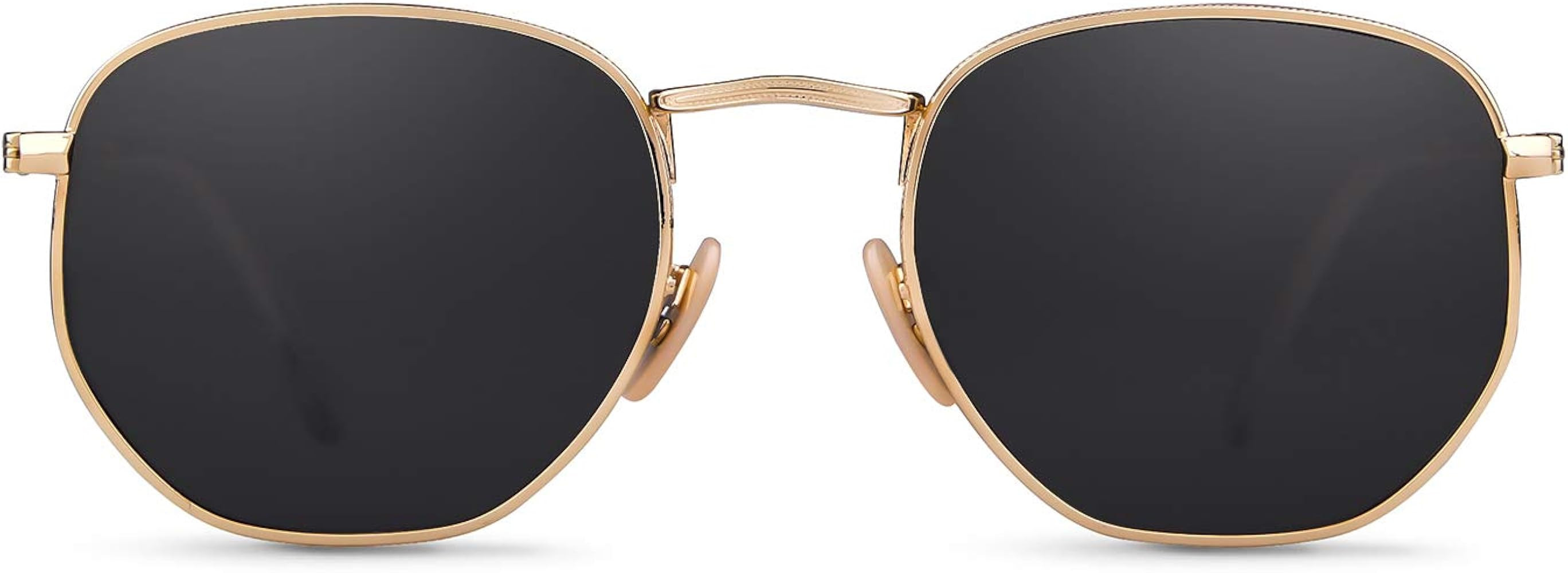 Hexagonal Polarized Sunglasses for Men and Women at Amazon Men’s Clothing store | Amazon (US)