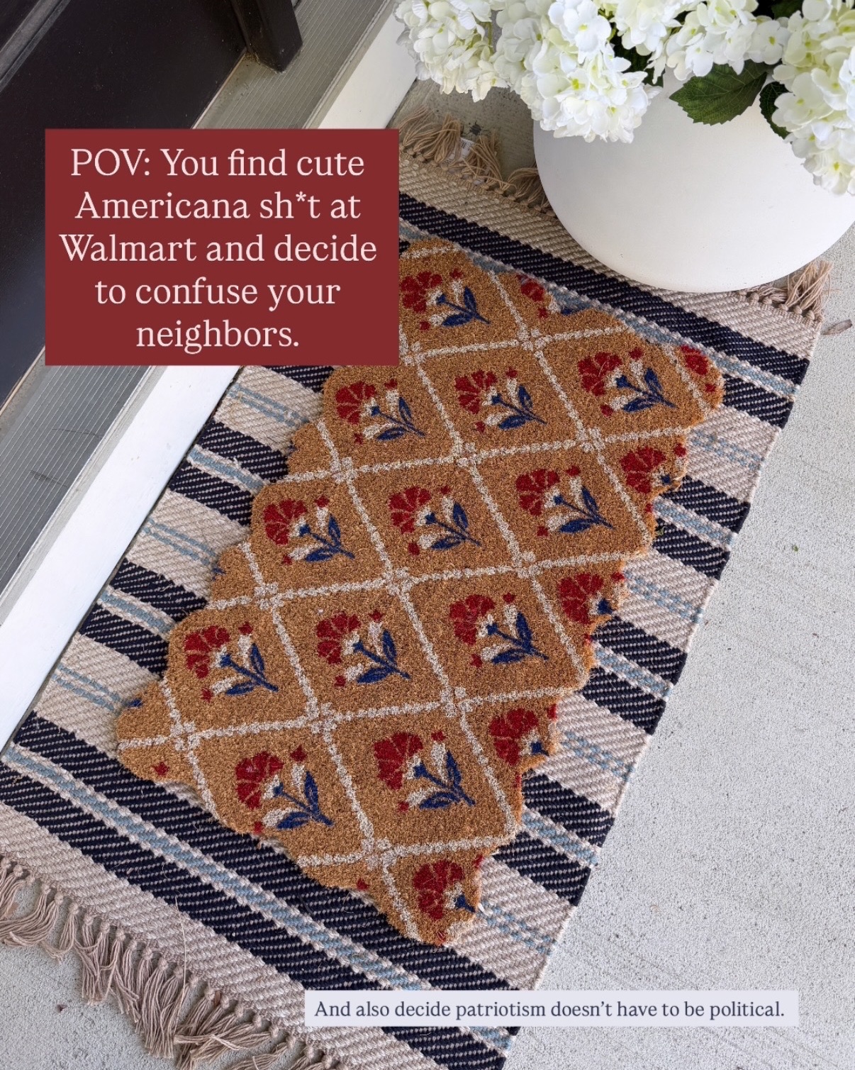 Cute Americana finds at Walmart giving yay democracy and the Constitution vibes, I promise

#LTKSeasonal #LTKHome