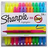 Sharpie Liquid Pocket Highlighters Assorted Colors | Chisel Tip Highlighter Pens, 24 Count | Amazon (US)
