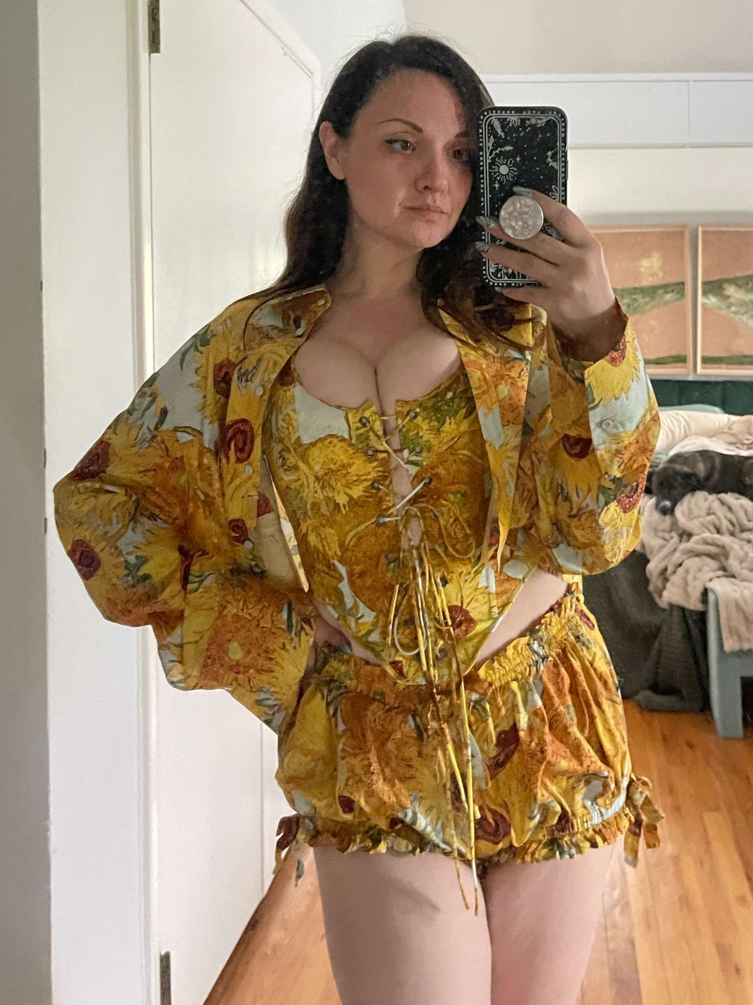 Just bought this sunflower outfit and I am absolutely in love! I cannot wait to wear this look to the farmers market this weekend. With a little sun hat and a market bag and maybe some slides I think this will be the absolute cutest look.

Summer outfit, spring outfit, size 6 outfit, yellow outfit, sunflower crop top, yellow crop top, yellow corset, sunflower corset, yellow bloomers, sunflower bloomers, Selkie outfit 


#LTKSeasonal
