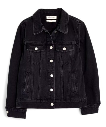 Madewell Lunar Wash Black Button-Up Jean Jacket - Plus | Zulily