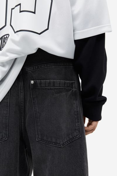 Baggy Jeans - Dark denim gray - Men | H&M US | H&M (US + CA)