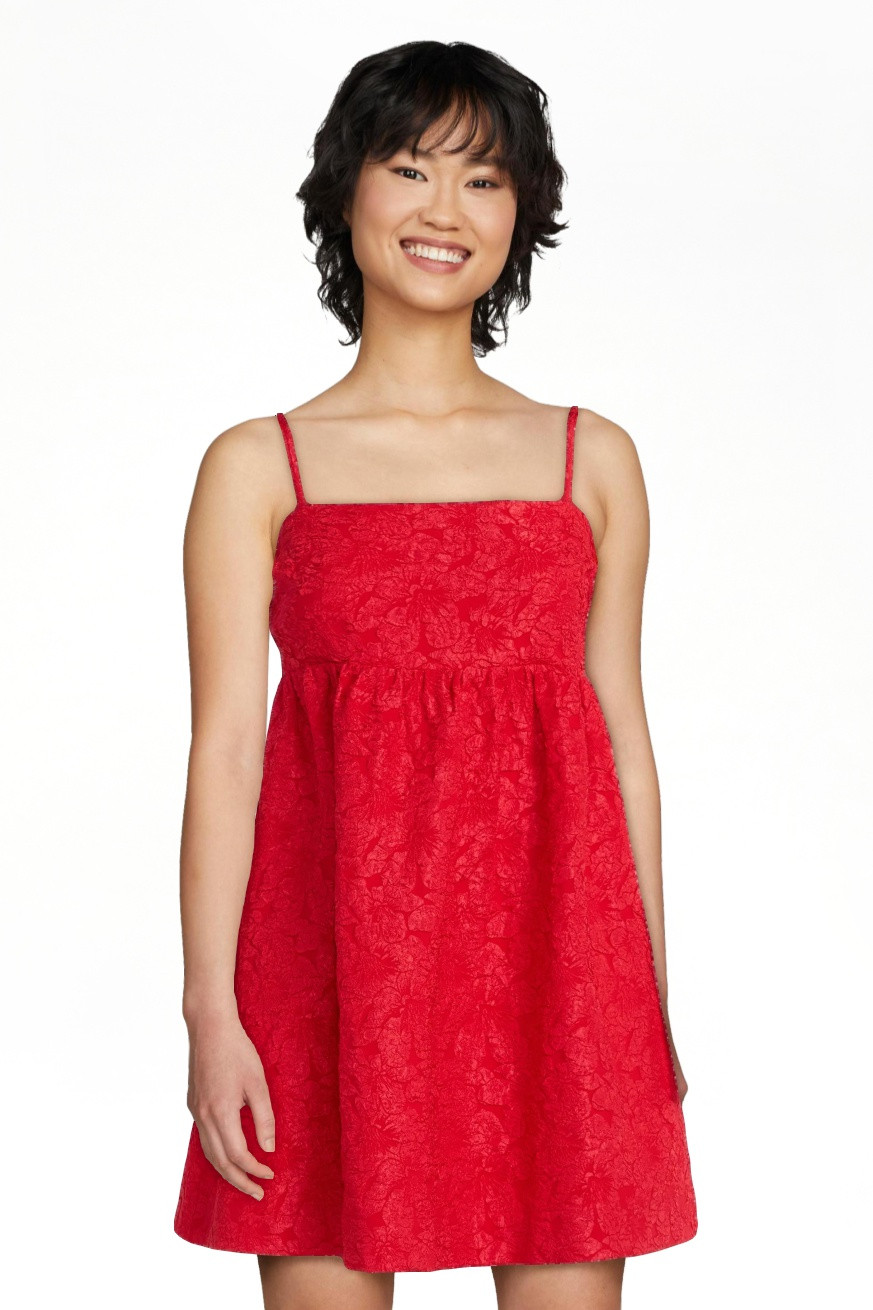 Free Assembly Women's and Women's Plus Sleeveless Lace Babydoll Dress with Pockets, Size XS-4X | Walmart (US)