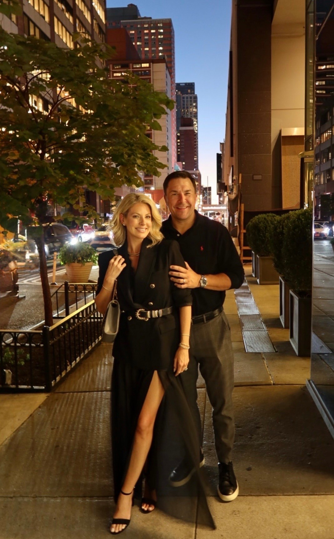 Last night’s dinner + Broadway look 🖤✨ Italian food followed by Chicago on Broadway—the perfect NYC night!

I absolutely LOVED this skirt. It has built-in shorts with a sheer overlay from the thigh down, giving it that elevated, slightly edgy look while still feeling comfortable and covered. I paired it with my black strappy heels, a classic black blazer, and a chunky mixed-metal belt to pull everything together.

Chic, comfortable, and just the right amount of drama for a night in New York City. Linking the entire look here! 🖤

#LTKNYFW #LTKootd #LTKTravel