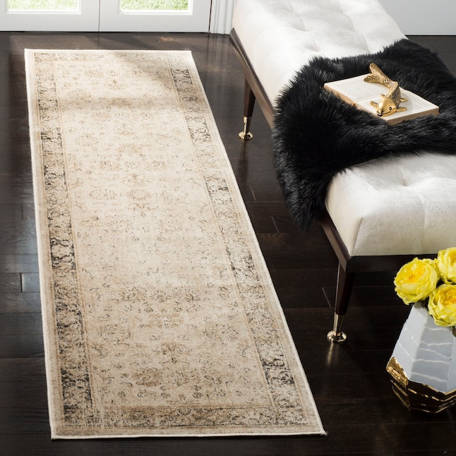 Safavieh Vintage Mosed 2 x 14 Stone Indoor Distressed/Overdyed Vintage Runner Rug | Lowe's