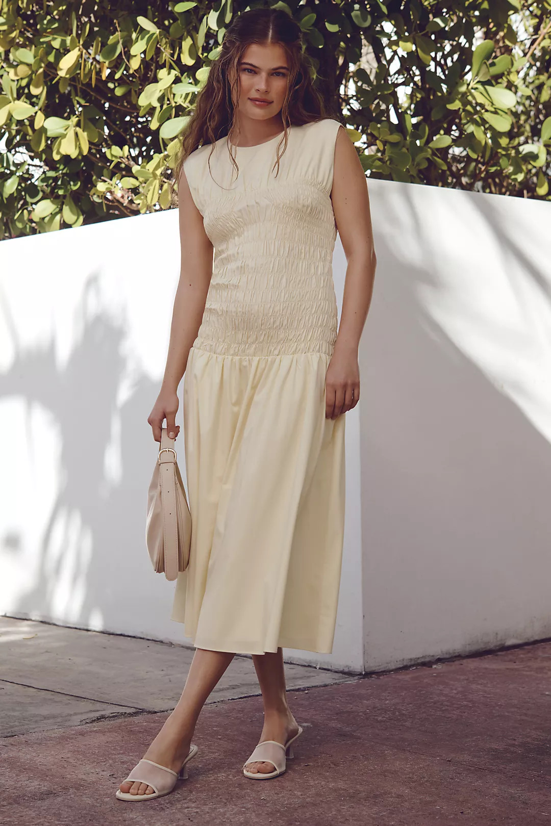 Mare Mare x Anthropologie Smocked Midi Dress | Anthropologie (UK)
