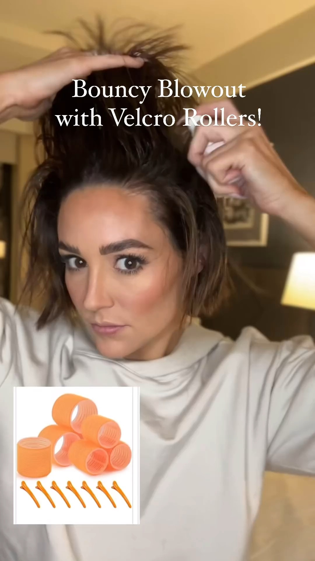 $8.99 rollers to achieve an amazing blowout look!🧡👏🏻 

#hair #rollers #velcorollers #blowout 

#LTKbeauty