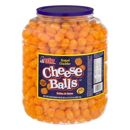 Utz Cheese Balls 35 oz Barrel | Walmart (US)