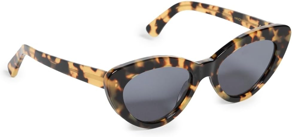 Illesteva Women's Pamela Tortoise Grey Flat Lenses | Amazon (US)