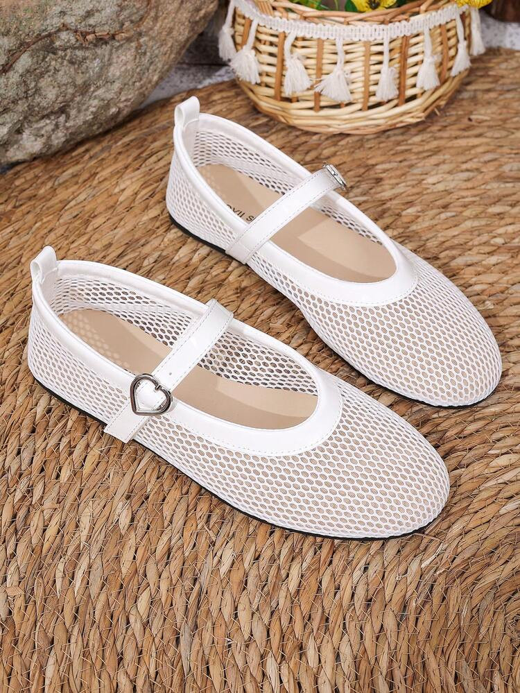 Mesh Ballerinas | SHEIN