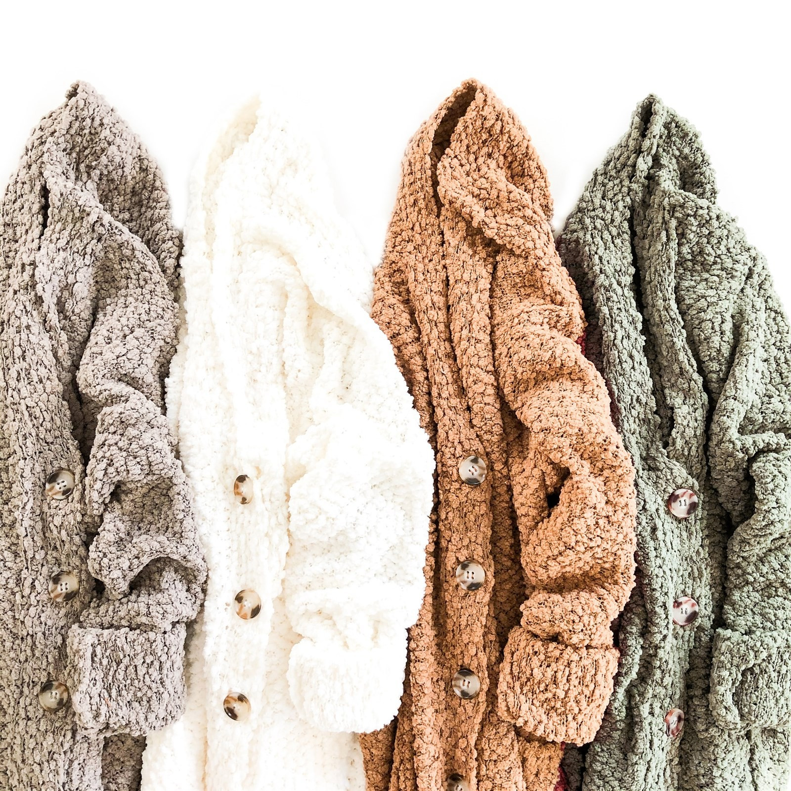 Cozy Button Cardigan | S-XL | Jane