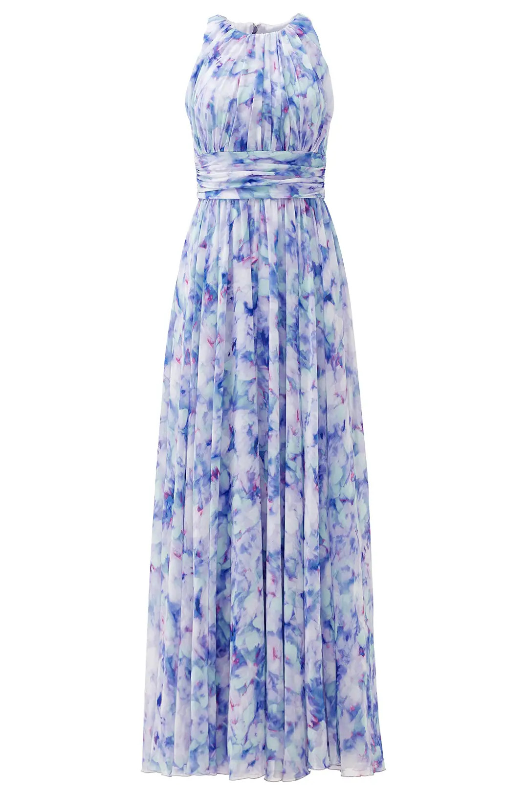 Badgley Mischka Water Lilies Maxi Dress | Rent The Runway