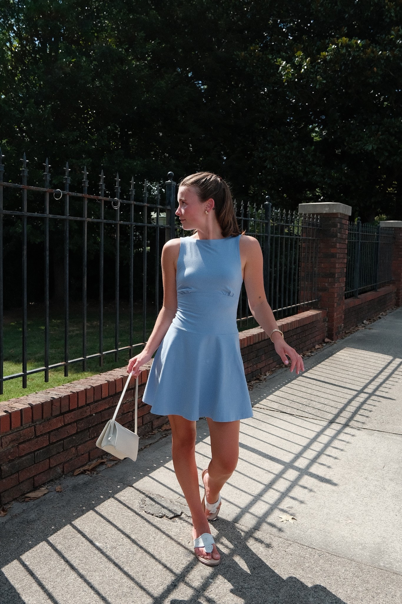 Wearing xs which is my usual! I’m 5’2"