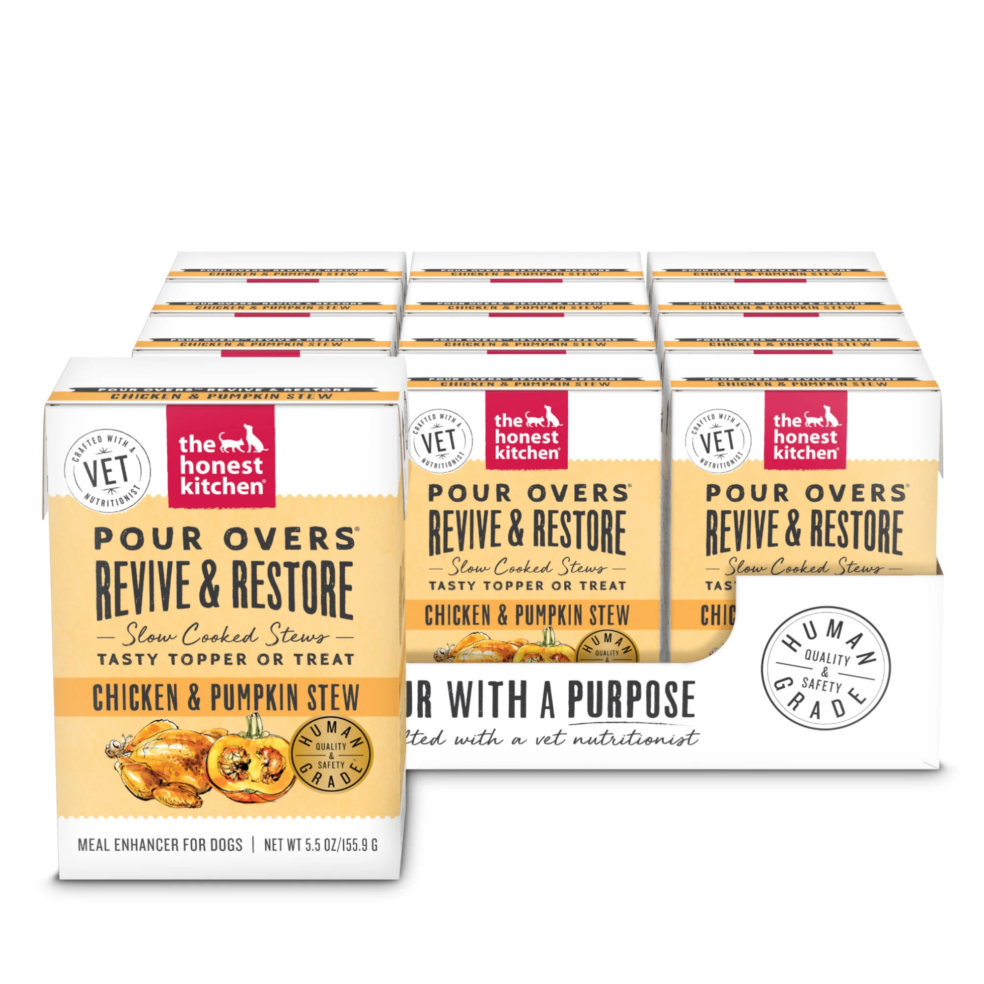 Functional Pour Overs: Revive & Restore - Chicken & Pumpkin Stew | The Honest Kitchen