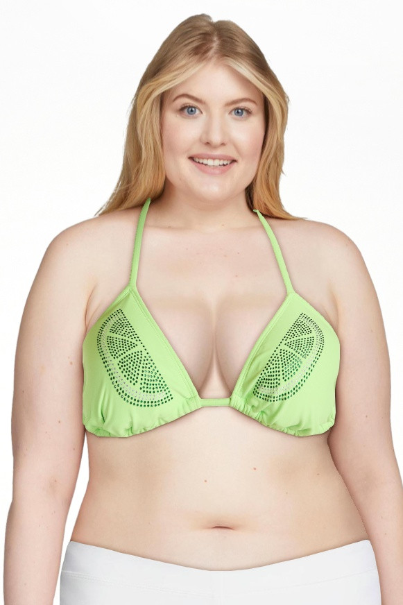 No Boundaries Rhinestone Bikini Top, Women's XXS-XXL | Walmart (US)