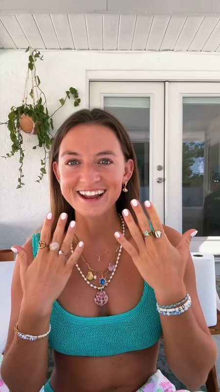 my everyday jewelry tour✨ everything else not linked is from Coastline Color, Jacqmaria Jewelry, Keeper Jewelers, and Honey Blue jewelry:) 

jewelry, summer accessories, rings, necklace, bracelet, beach jewelry 

#LTKSeasonal #LTKVideo #LTKBeauty