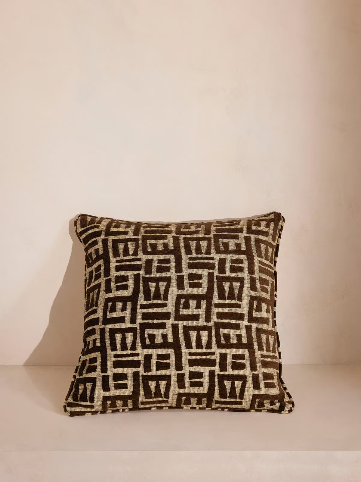 Pierre Frey Tsomba Cushion, Cocoa - Soho Home | Soho Home Ltd