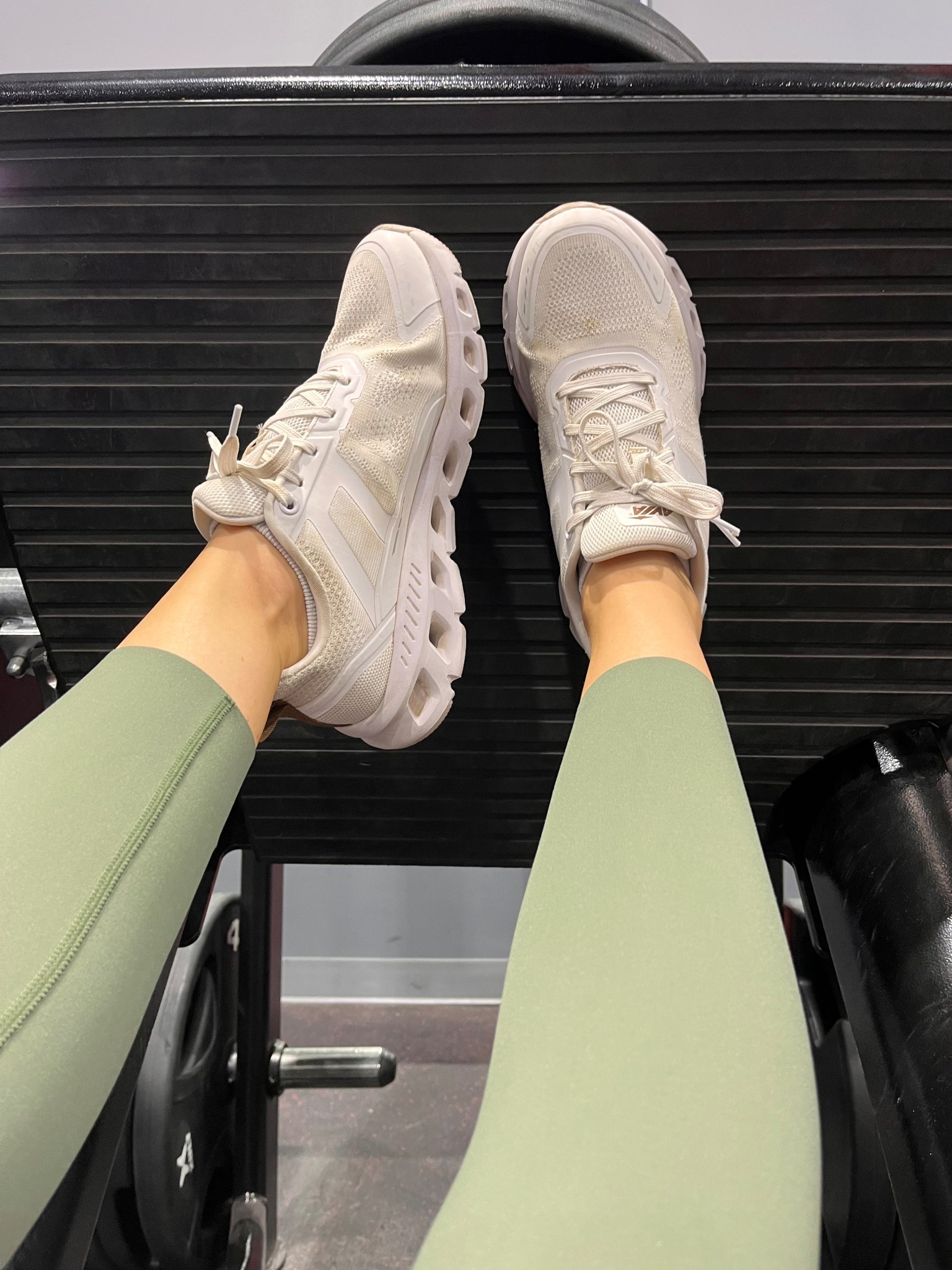 These are Walmart! But they look like on cloud! $22 and 4 colors available in wide. I don’t run in these and don’t really use them
If I have a heavy leg day but great for walks and athleisure (they were white but they got dirty in the dirt)

#LTKShoeCrush #LTKStyleTip #LTKFindsUnder50