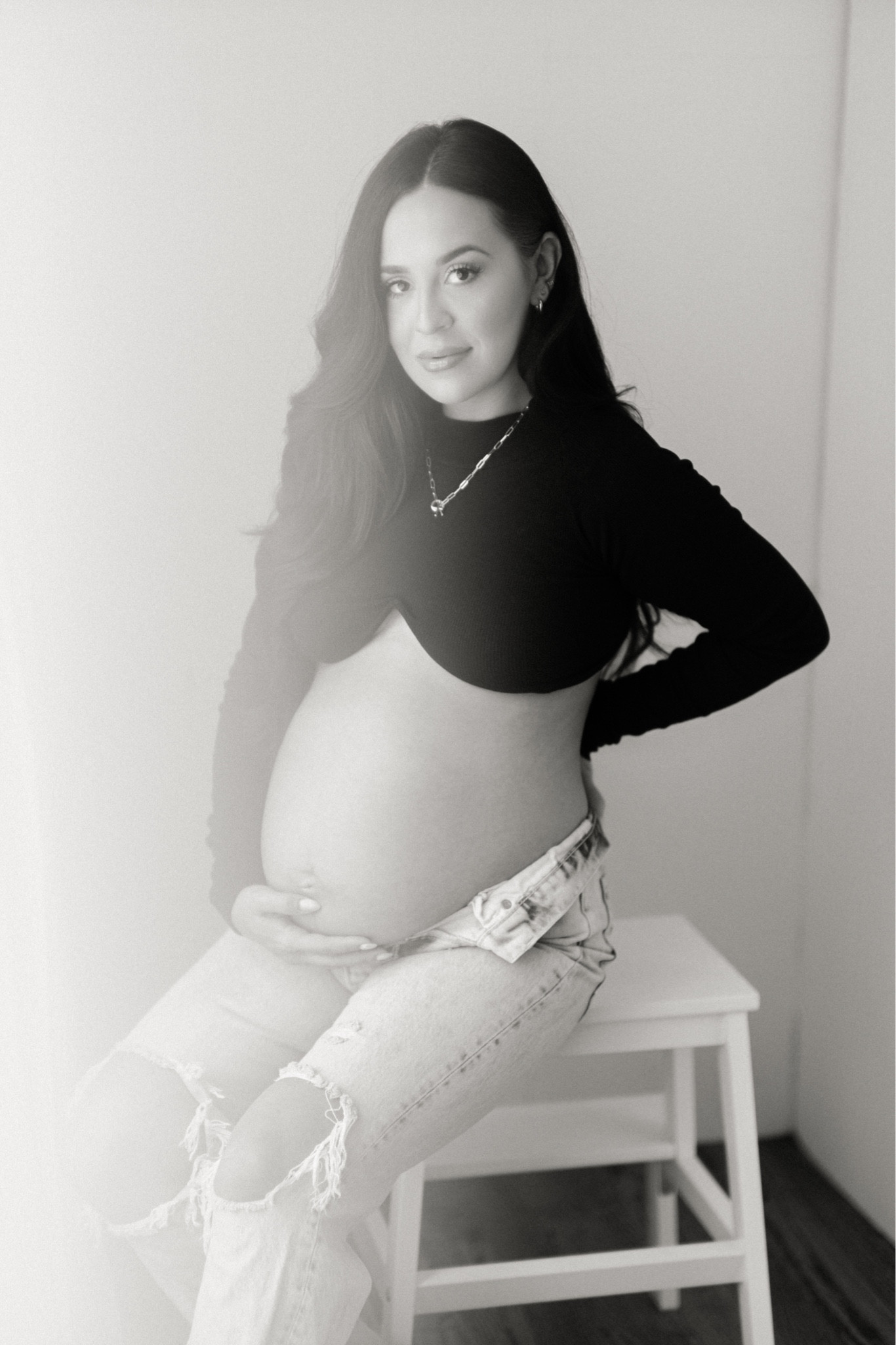 Maternity shoot casual look 🤍 

#LTKsalealert #LTKunder100 #LTKbump