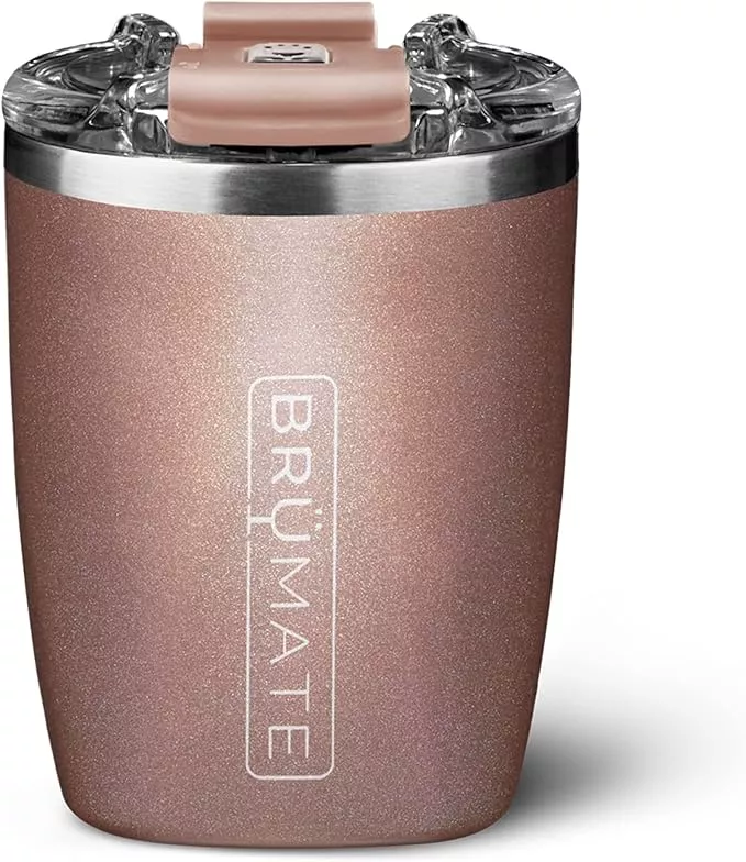 BrüMate Rocks - 12oz 100% Leak-Proof Insulated Lowball Cocktail & Whiskey Tumbler - Double Wall ... | Amazon (US)