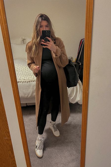 living that camel coat over base layer life — i sized up in the coat to a small (normally xs) love the oversized fit 

#LTKbump #LTKshoecrush #LTKstyletip