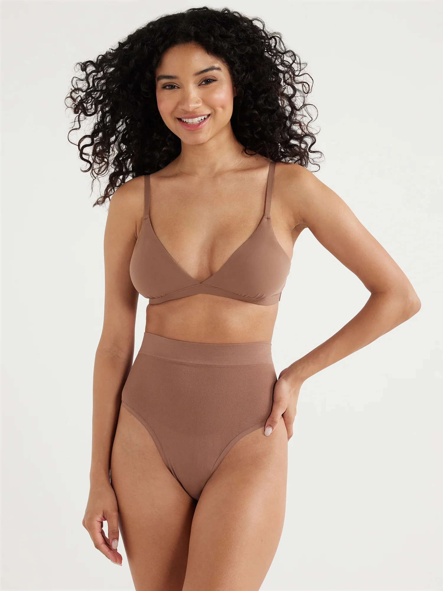 Joyspun Women's Seamless Mid-Rise Shaping Thong, Sizes S to 3X | Walmart (US)