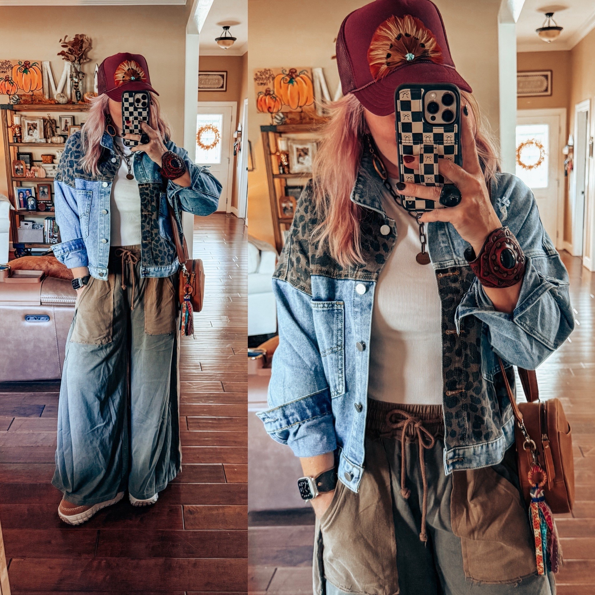 Amazon FALL Fit 🍂
I’m wearing a medium in everything 
My necklace & earrings are @twistedsilver save with code MANDIE20 
My cuff is @threebirdnest save with code MANDIE20MAULDIN 

#LTKStyleTip #LTKFindsUnder50 #LTKOver40