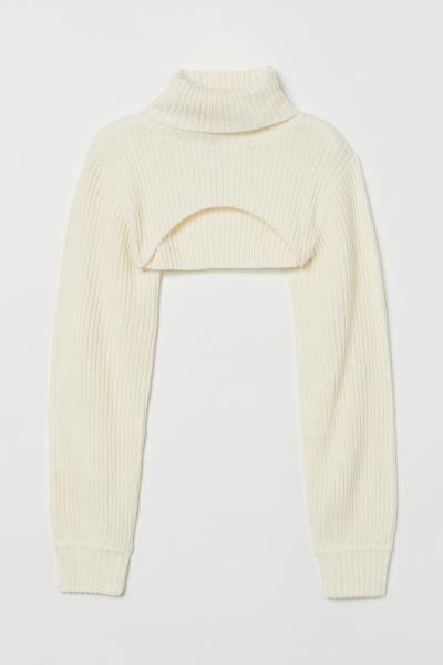 Crop Turtleneck Sweater | H&M (US + CA)
