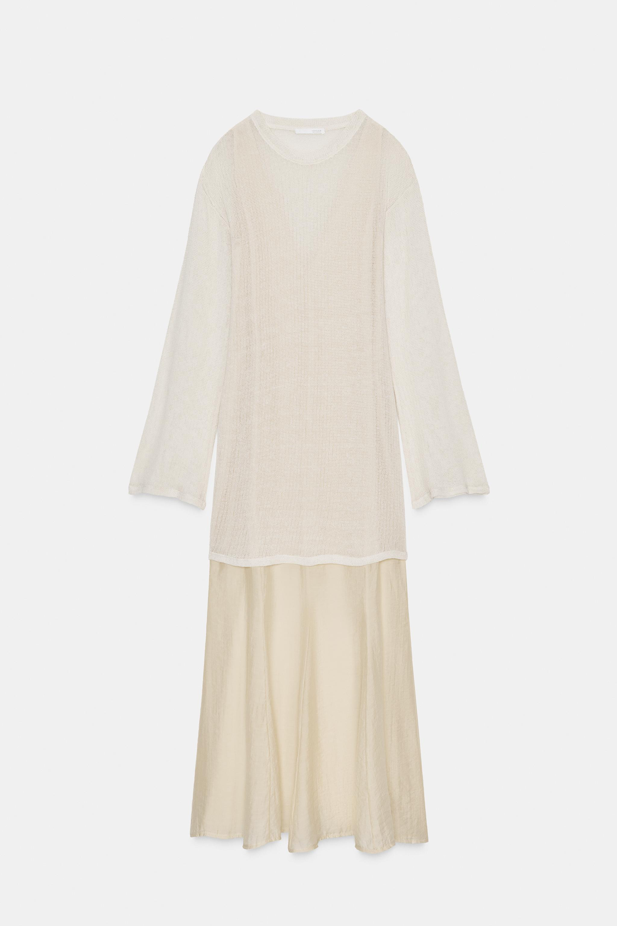LONG COMBINED DRESS | Zara UK