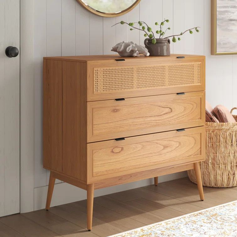 Keanu 3 Drawer 36'' W Chest | Wayfair North America
