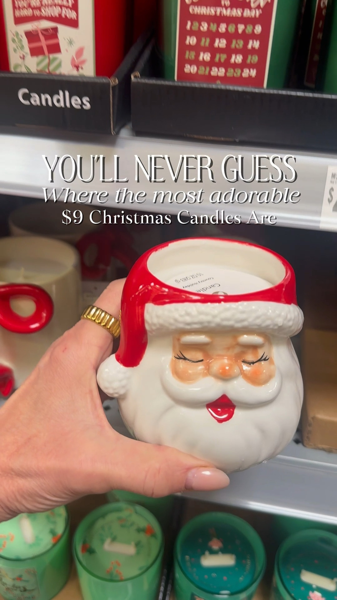 $9 Christmas candles at Walmart!!

#LTKHoliday #LTKSeasonal #LTKHome