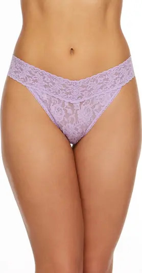 Regular Rise Lace Thong | Nordstrom