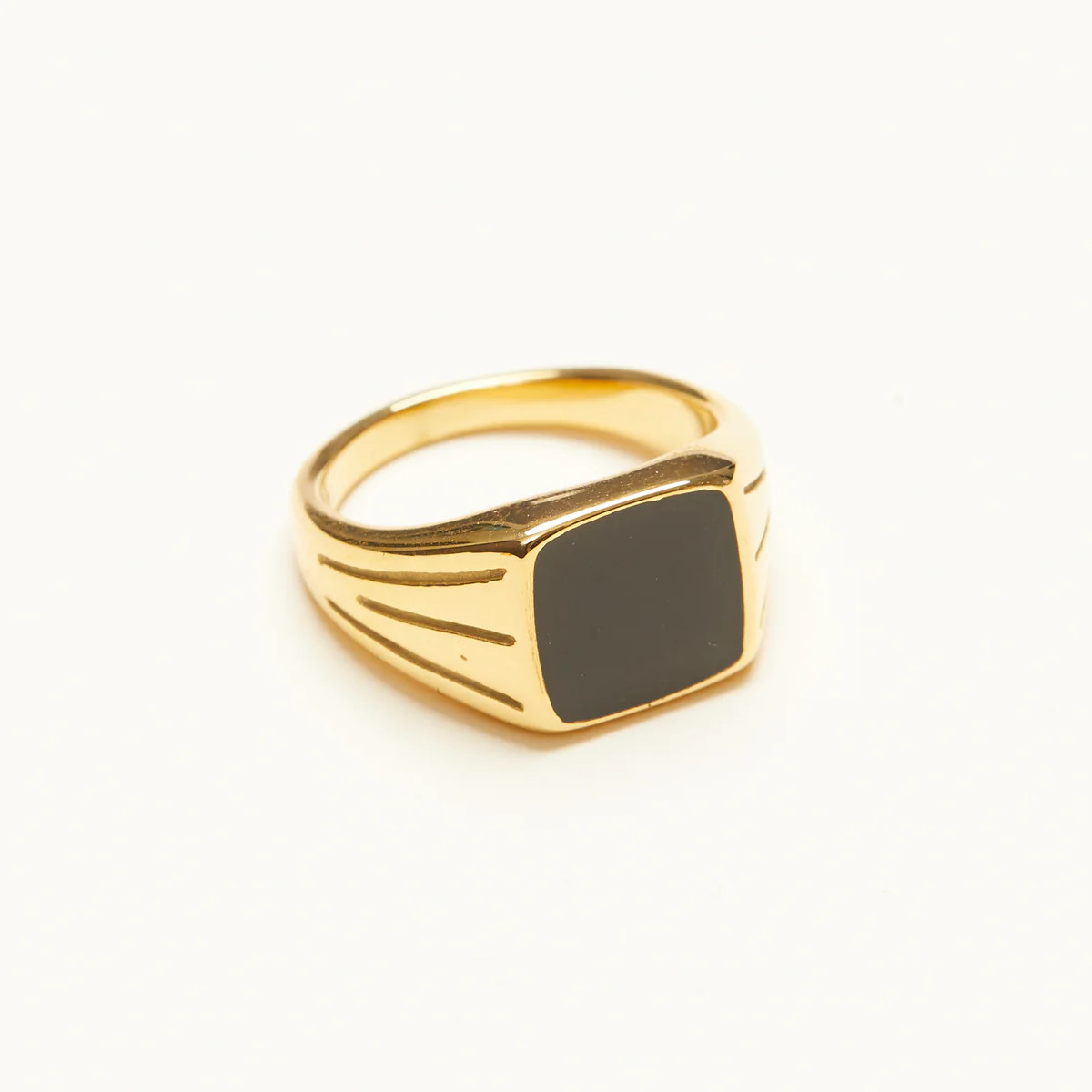 Vintage Squared Signet Ring | Shapes Studio