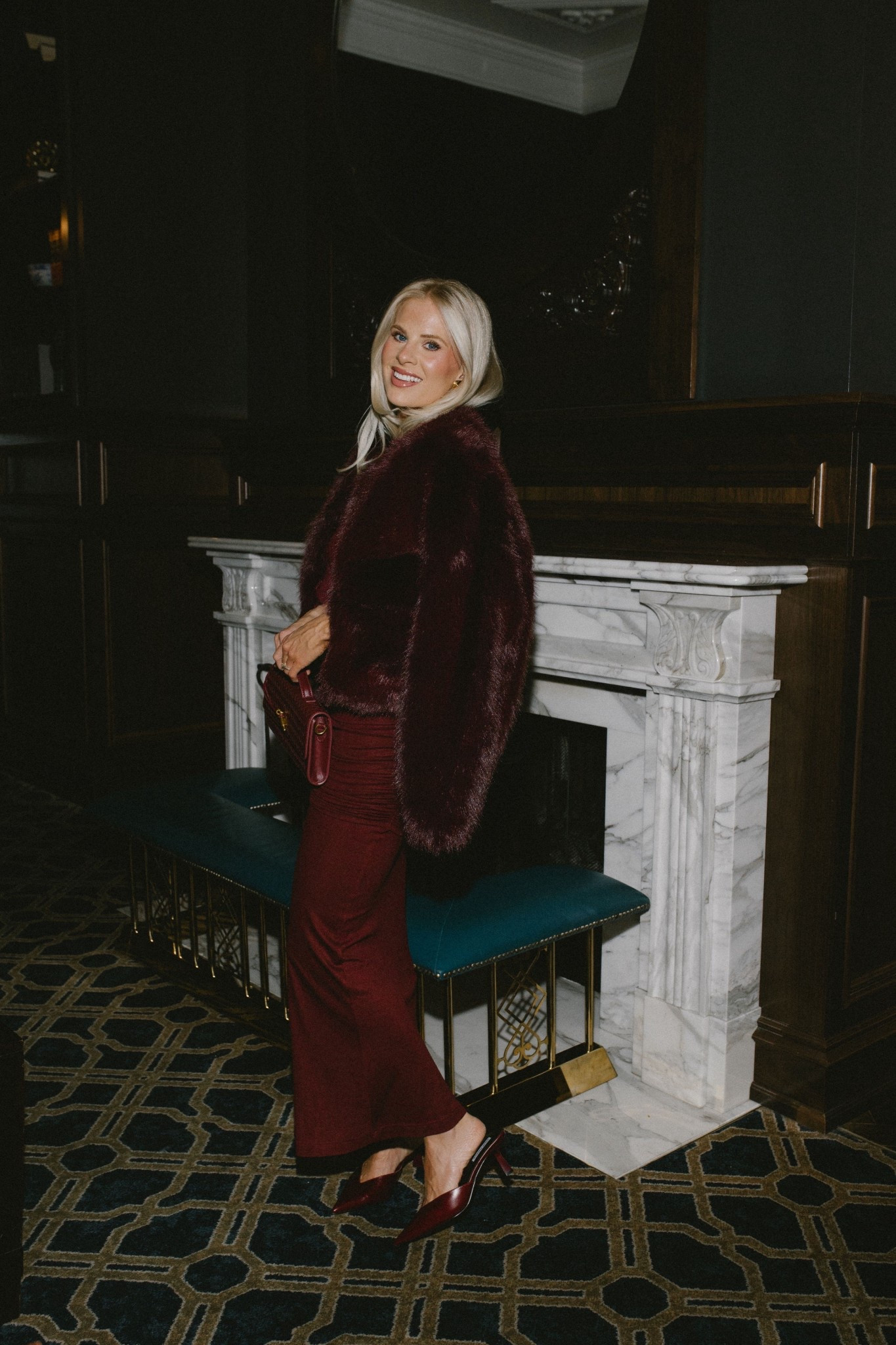 Small in dress, medium in jacket, linking similar shoes.

Code KATHLEEN20 @ Heaven mayhem.
#kathleenpost

Holiday outfit, holiday party dress, faux fur jacket, holiday work party, festive outfit, Christmas party dresss

#LTKSeasonal #LTKHoliday