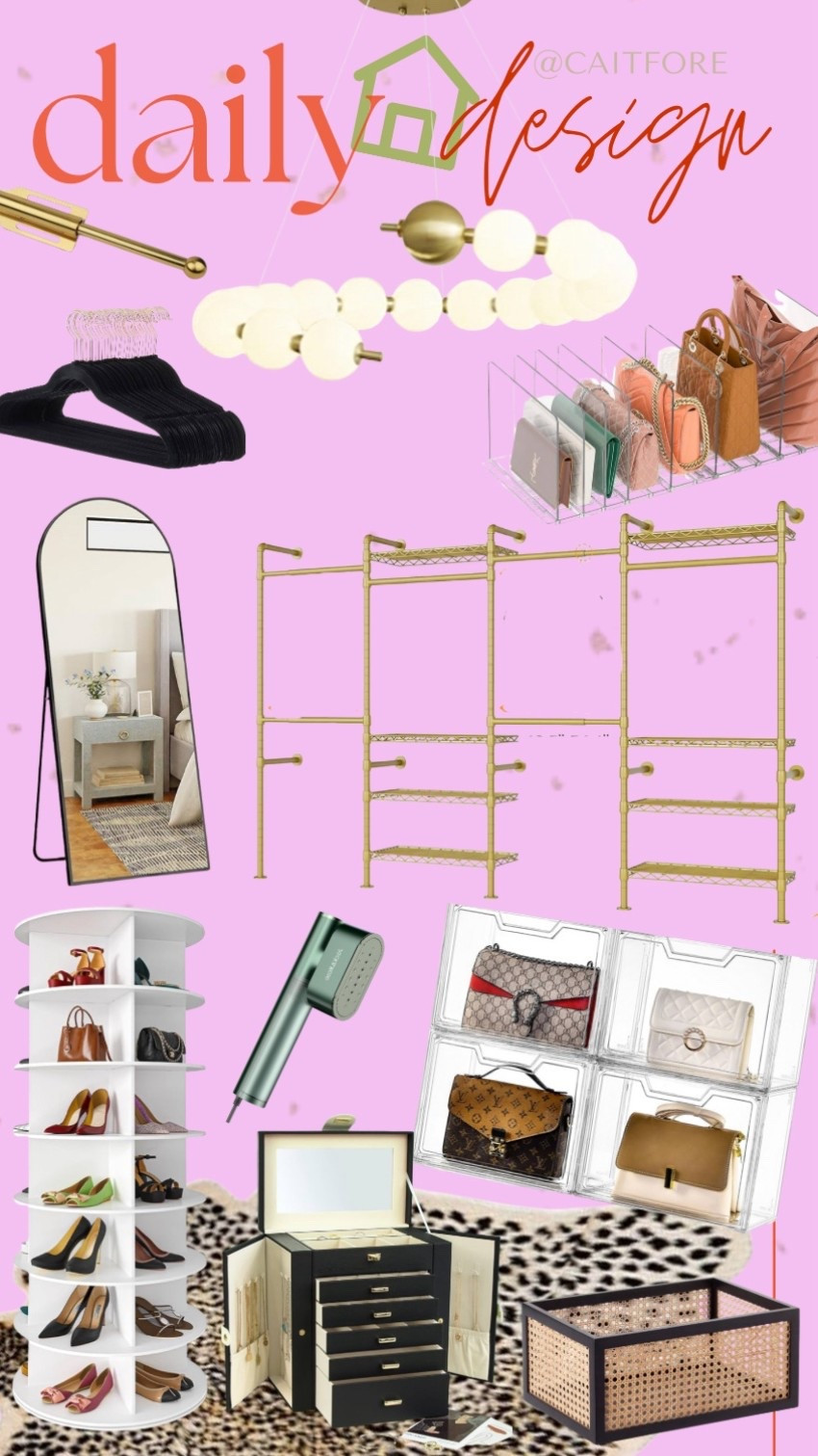Closet Design with fun updates 

#LTKFindsUnder50 #LTKHome