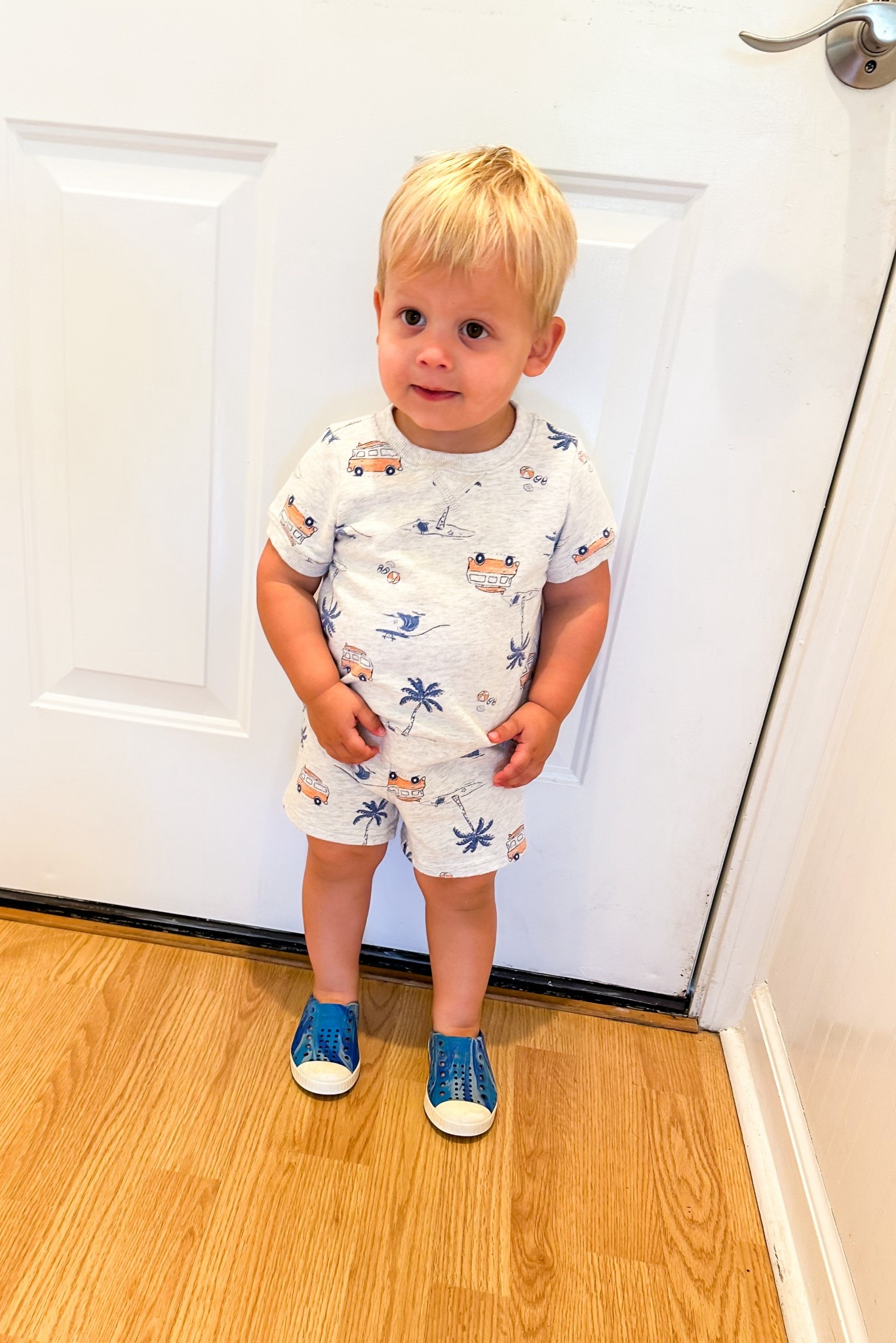 Mini style icon loading… 😎✨ Maddox is rocking his cutest daytime look — a breezy Cater’s two-piece beach set + his go-to Native shoes 👟☀️ Perfect for running, playing, and looking way cooler than mom, honestly 😂

Both are comfy, durable, and mom-approved ✔️ 
#LTKkids #LTKfamily #MiniStyle #ToddlerOOTD #MomLifeStyle #CutestLittle #CarterKids #NativeShoes #LTKmom #CoolKidVibes


#LTKFindsUnder100 #LTKFamily #LTKActive