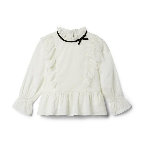 Lace Peplum Top | Janie and Jack